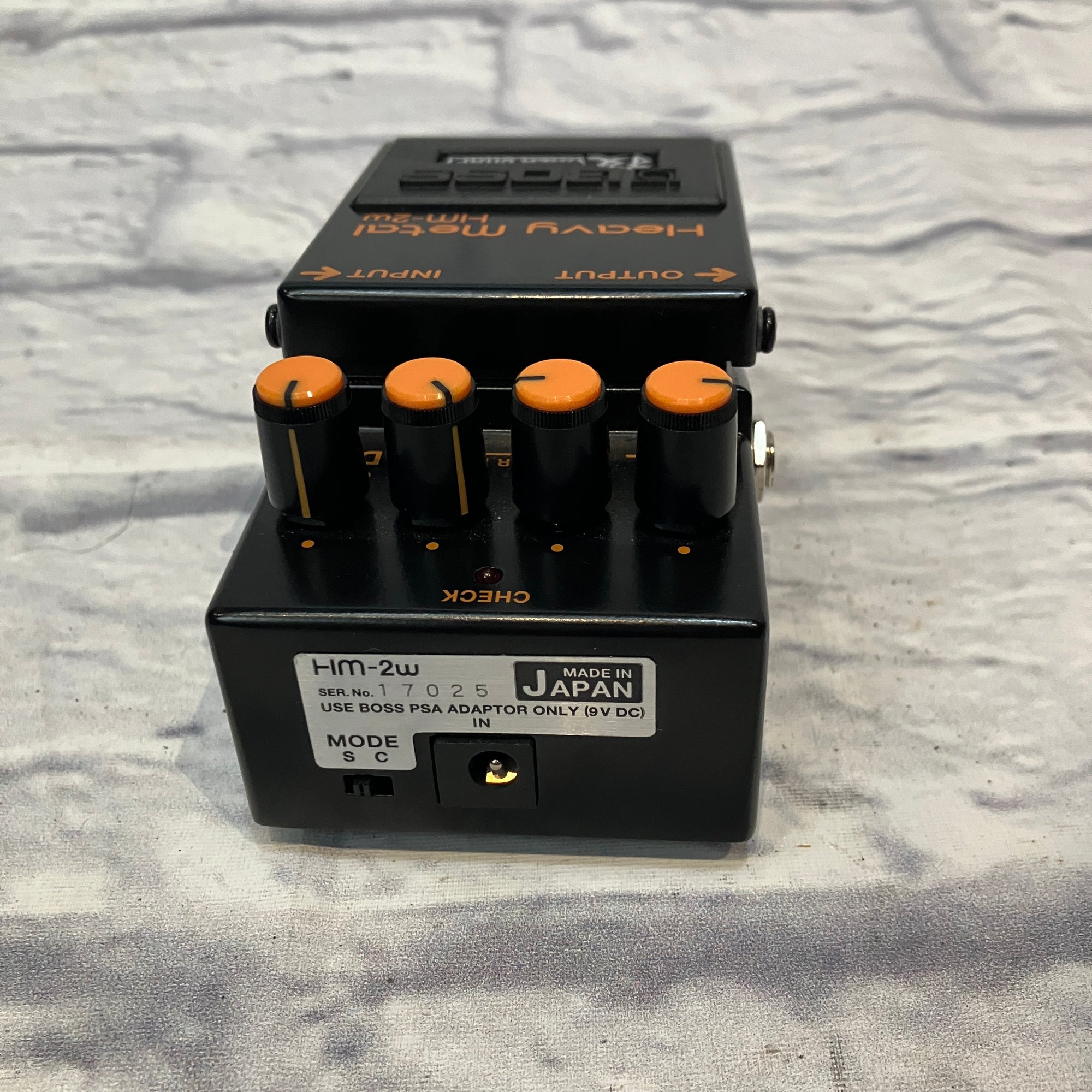 Boss HM-2W Heavy Metal Waza Craft Distortion Pedal