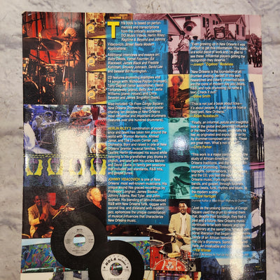 Manhattan Music New Orleans Jazz and Second Line Drumming Book with CD