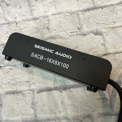 Seismic Audio SACB-16x8x100 Snake