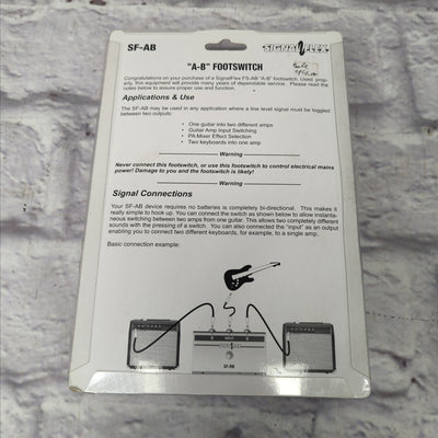 Signalflex SF-AB AB Footswitch