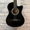 Unknown Black Electric Classical Guitar