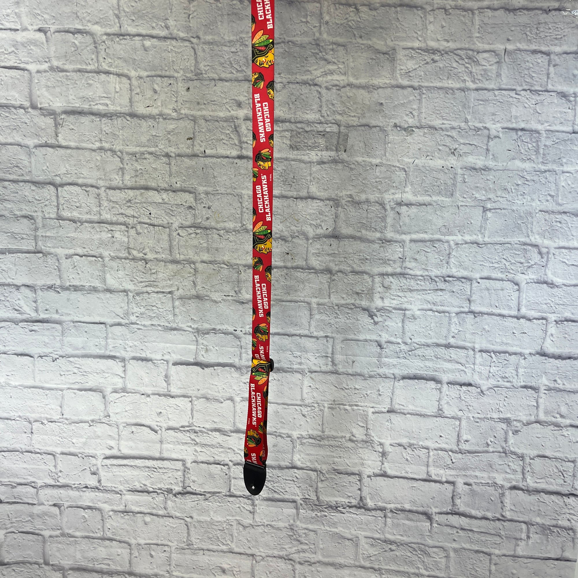 woodrow Chicago Blackhawks Guitar Strap