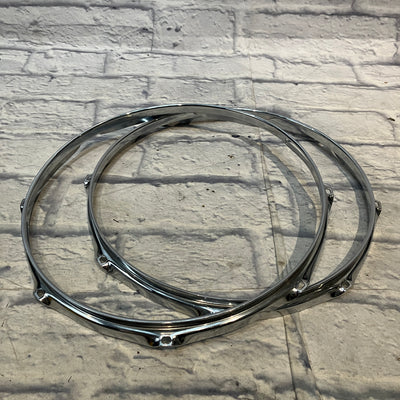 Unknown 14" Snare Hoops 8 Lug
