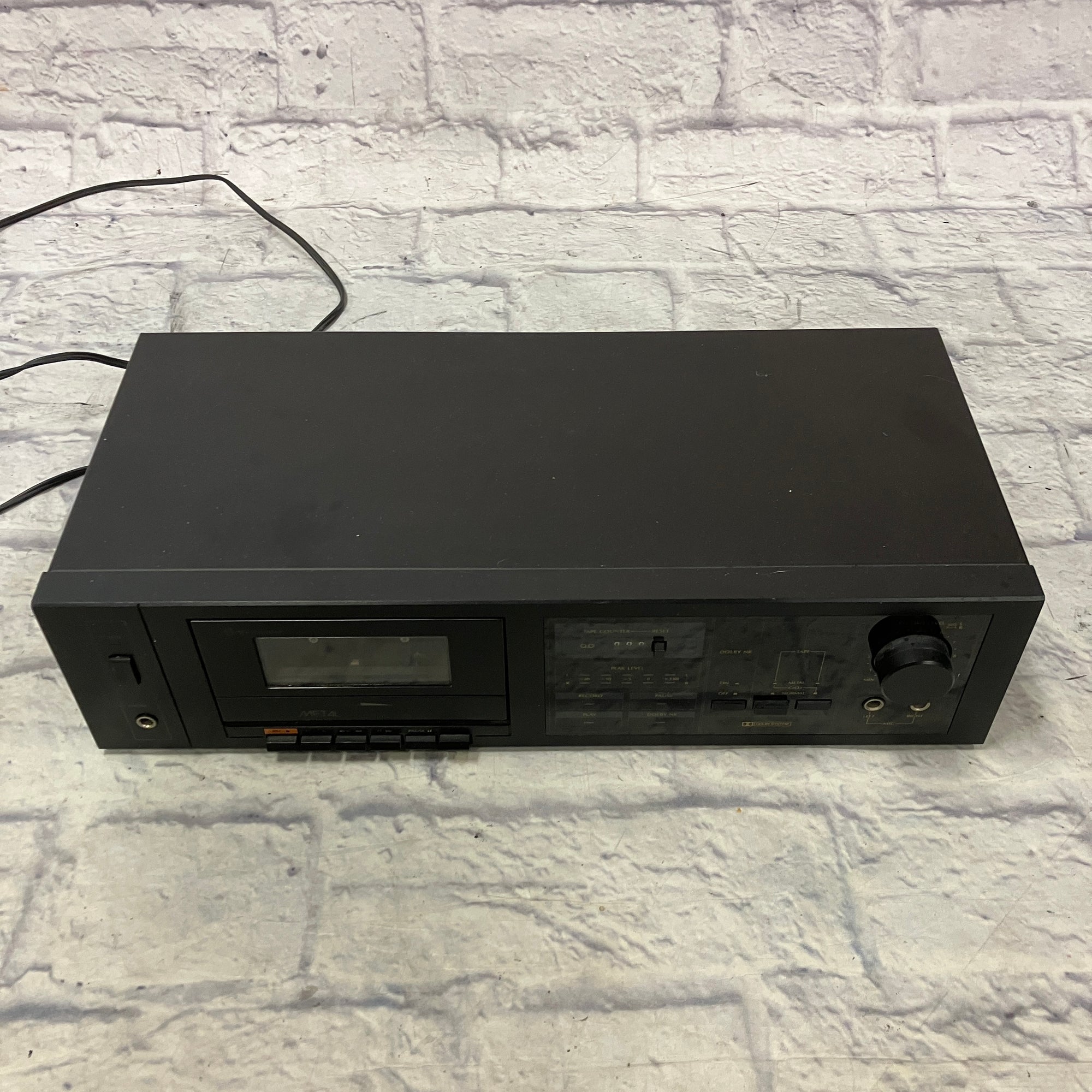 Sherwood CD320B Cassette Deck (AS IS)