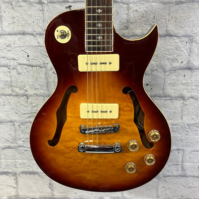 Xaviere Semi Hollow Electric Guitar w/P90s