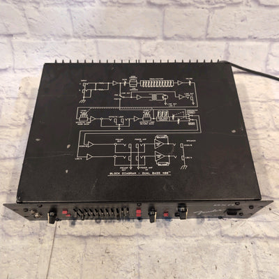 Fender BXR Dual Bass 400 Rack Mount Bass Amp Head