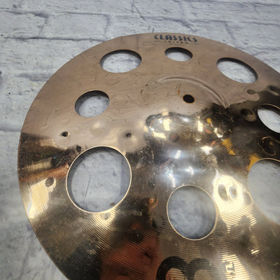 Meinl 16 Classic Custom Trash Crash CRACKED
