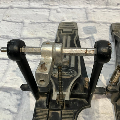 Pacific Double Kick  (as is - missing linkage arm and left beater)  Bass Drum Pedal