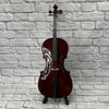 Oxford 3/4 Cello with case and bow