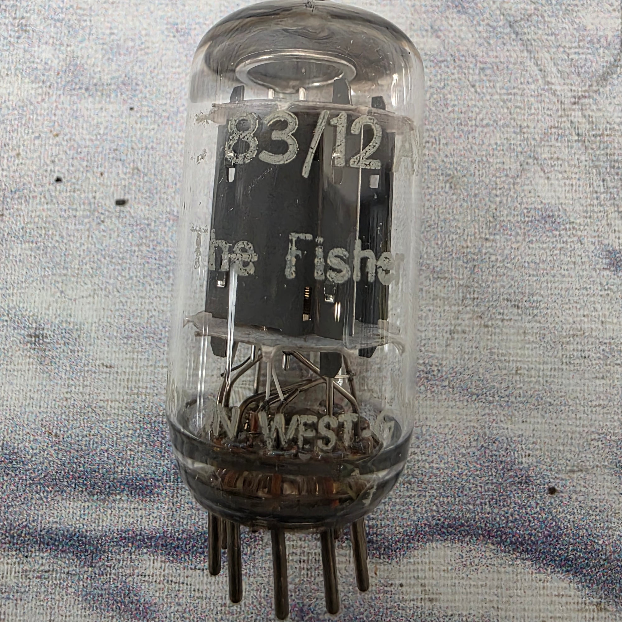 The Fisher 12AX7 Amplifier Tube Pair