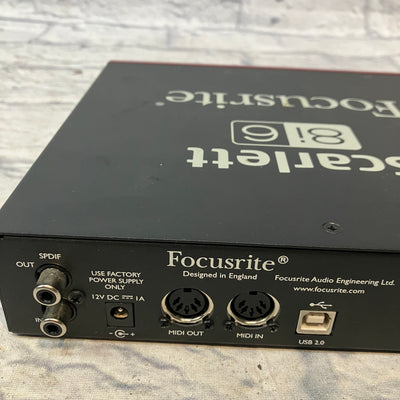 Focusrite 8i6 Gen 1 USB Interface