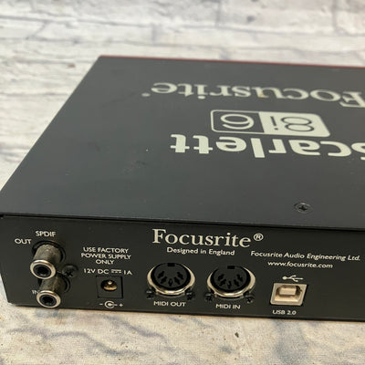 Focusrite 8i6 Gen 1 USB Interface