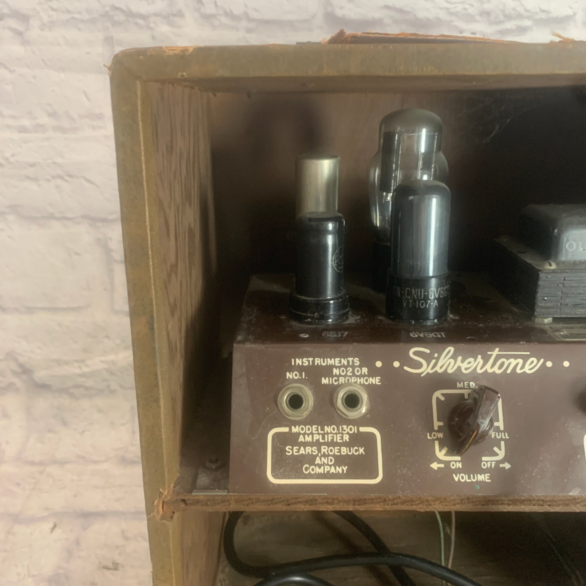 Silvertone 1301 Vintage Tube Amp