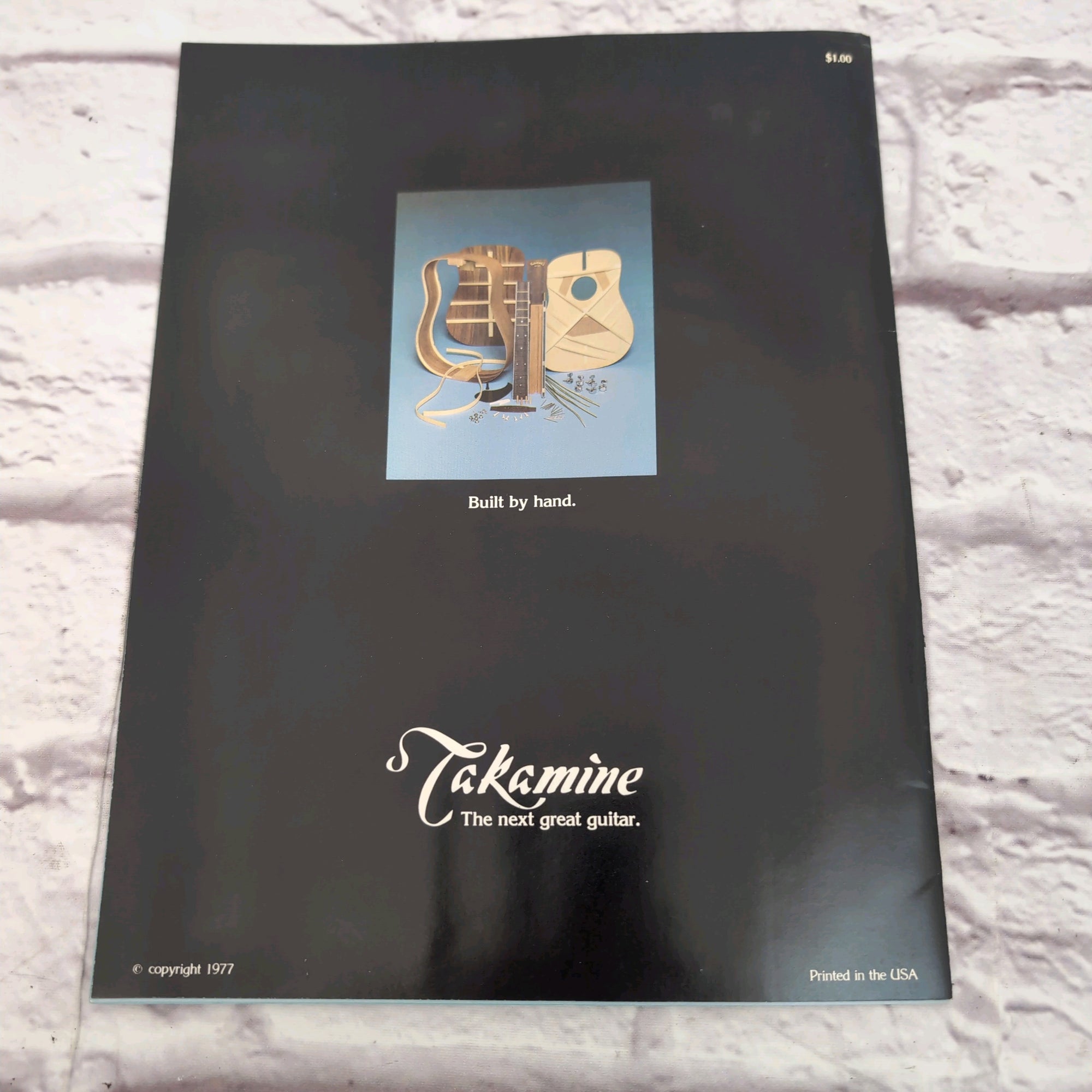 Takamine 1978 Vintage Product Catalog