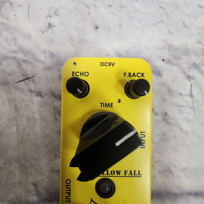 Donner Yellow Fall Analog Delay Mini Pedal