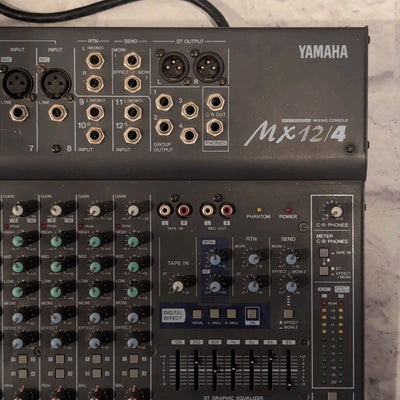 Yamaha MX12/4 12-Channel Mixer Mixing Board w/ DSP