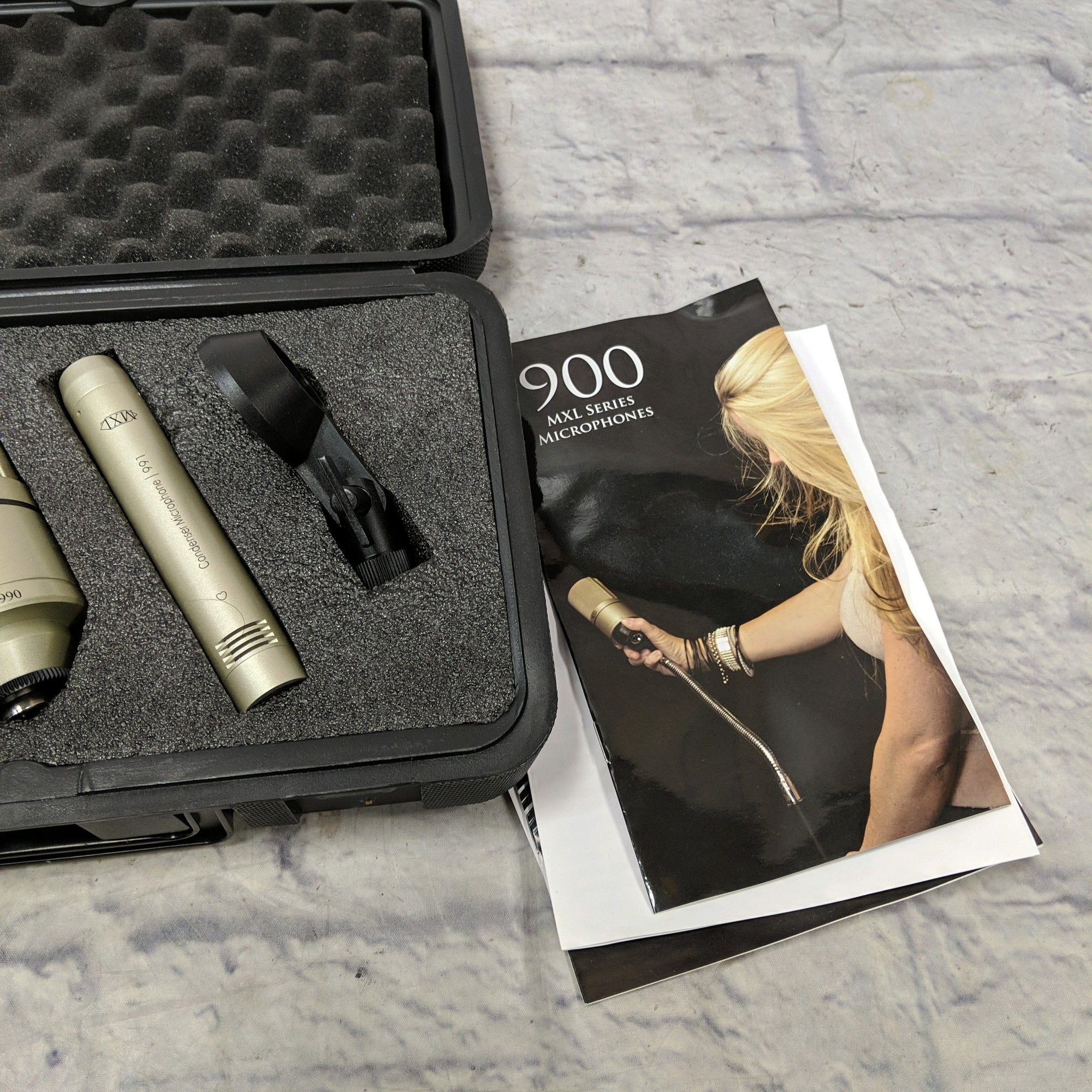 MXL 990 991 Microphone Set with Case