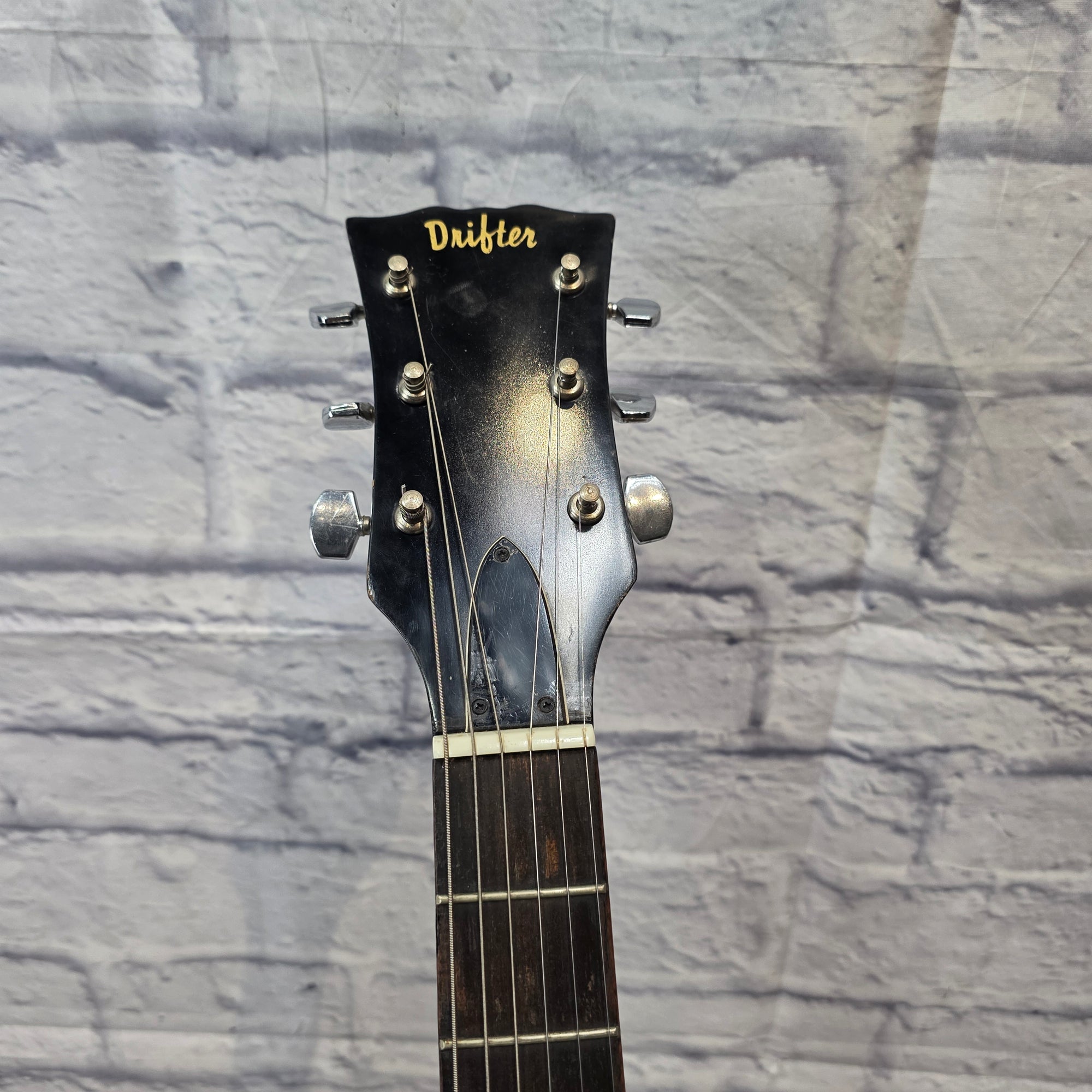 Vintage Drifter 70s Les Paul Copy w/ Wraparound Bridge