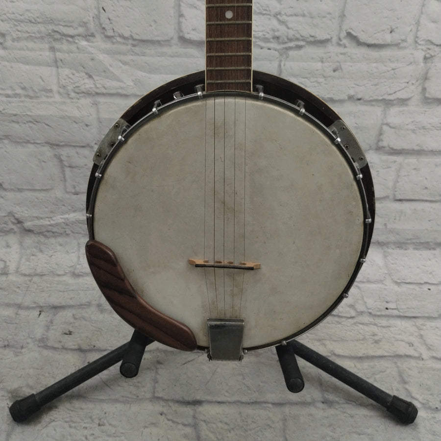 Vintage Sears Roebuck Space Dot Silvertone MIJ 5 String Banjo - 1960s-1970s