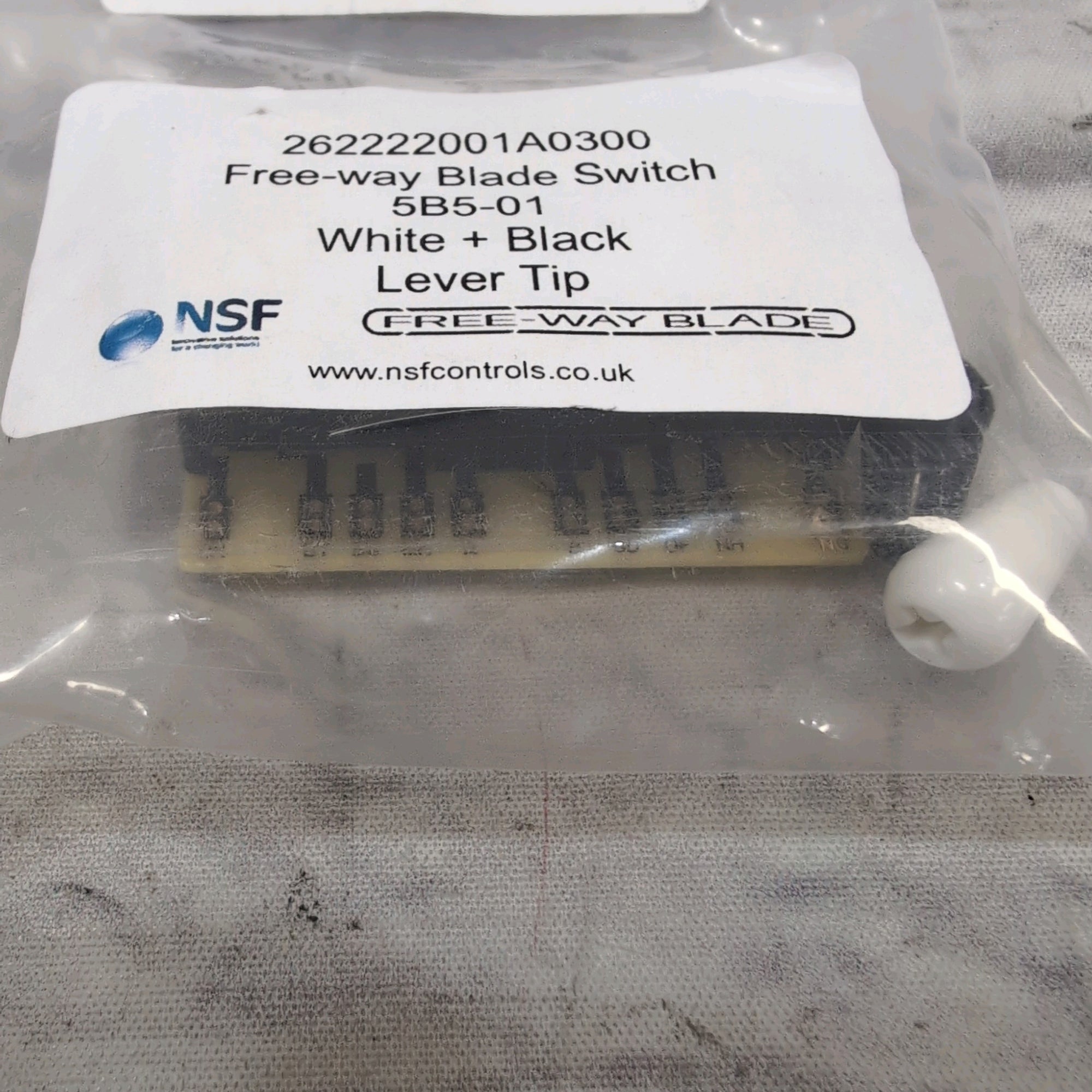 Free-Way 5B5-01 5-Way 10 Position Strat Style Blade Switch