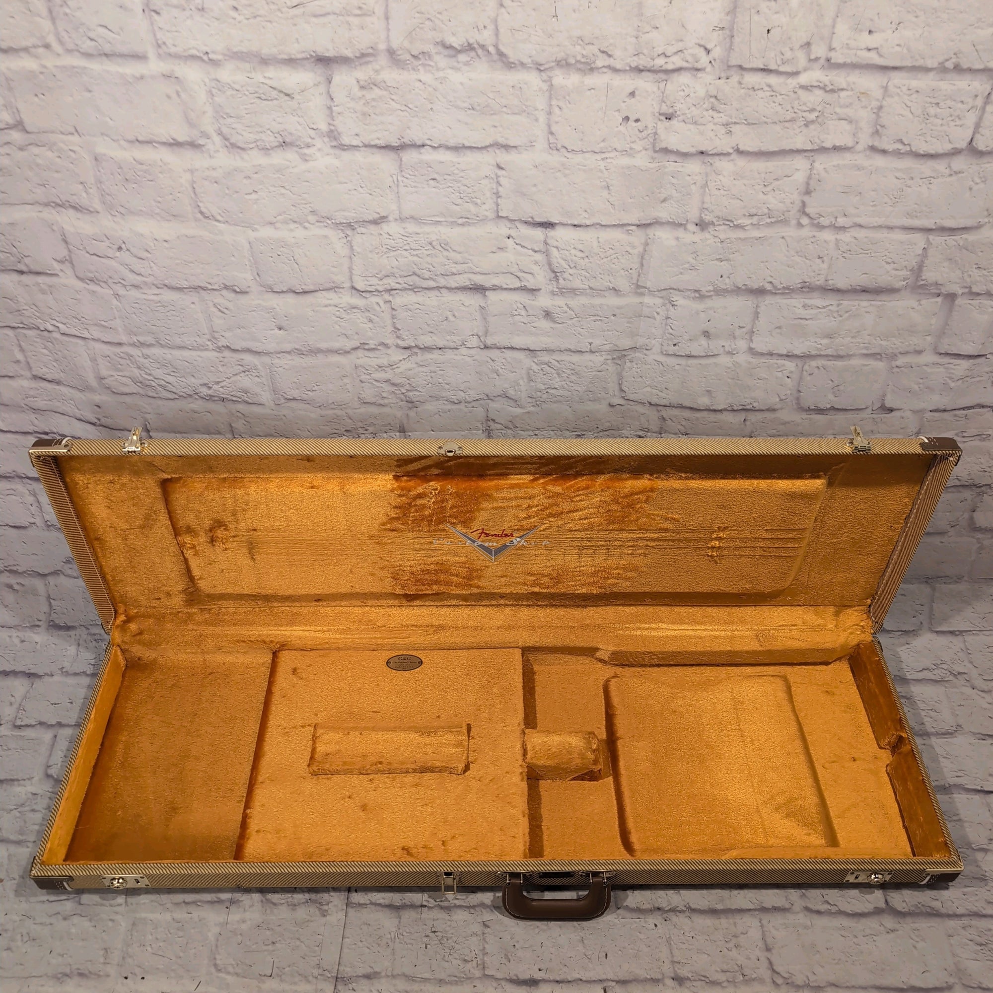 Fender G&G Deluxe Precision Bass Hardshell Case Tweed