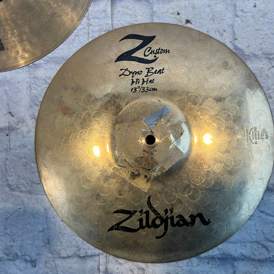 Zildjian 13 Z Dyno Beat Hi Hat Cymbal Pair