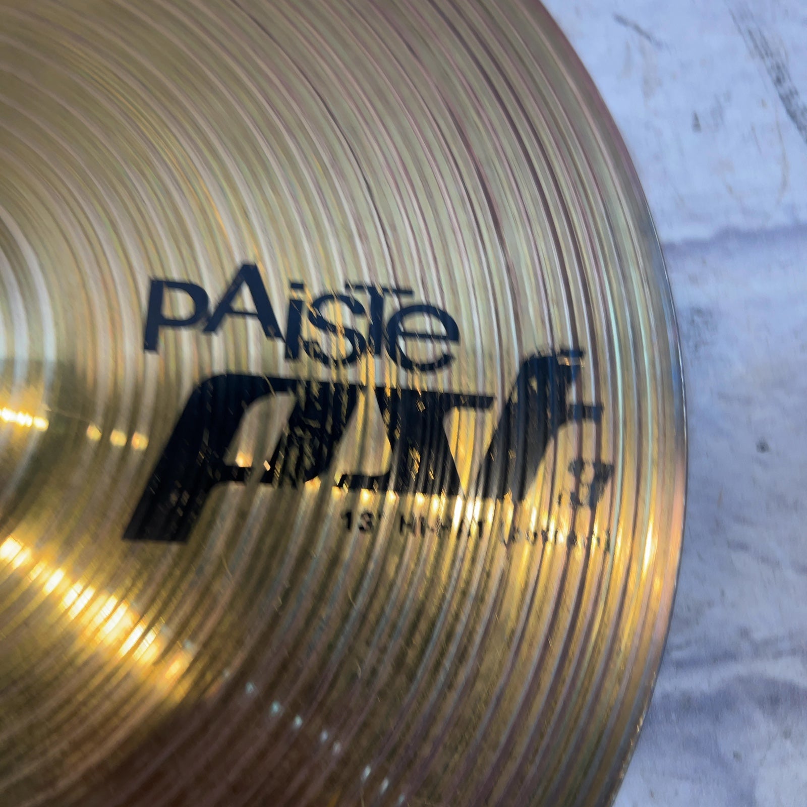 Paiste 13 PST3 Bottom Hi Hat Cymbal Hi Hats