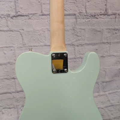 Sawtooth ET Series Tele Style Left Handed Lefty Surf Green Electric Guitar
