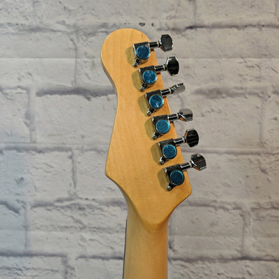 Cozart Semi Hollow Strat Style Electric Guitar