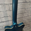 Gretsch G2655t Semi Hollow Electric Guitar Blue Sparkle