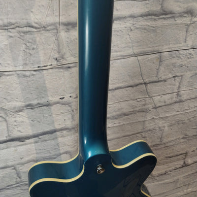 Gretsch G2655t Semi Hollow Electric Guitar Blue Sparkle