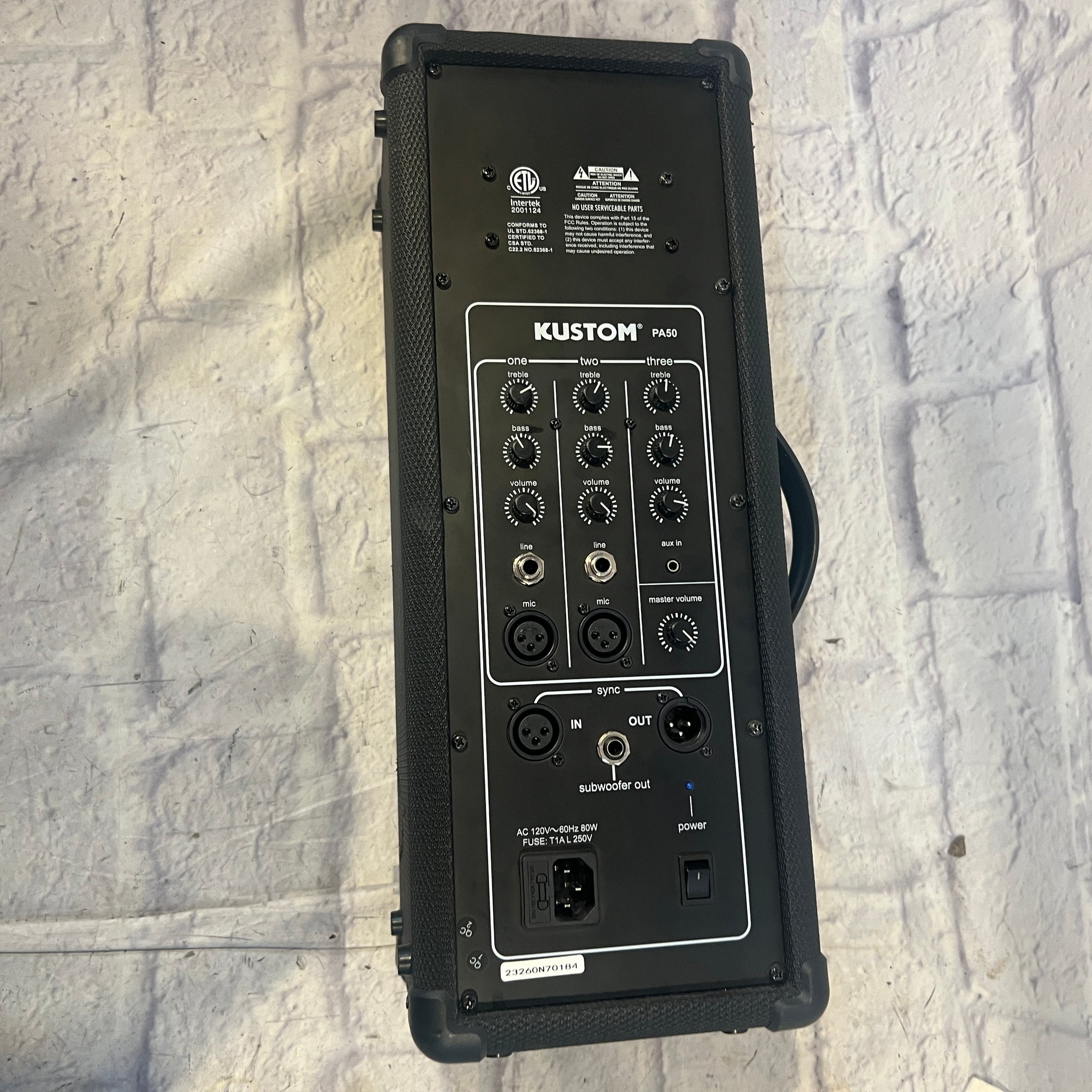 Kustom PA50 Portable PA