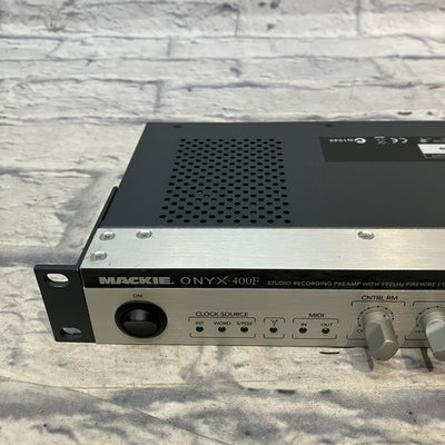 Mackie ONYX 400F Recording Preamp  Rack Patchbay