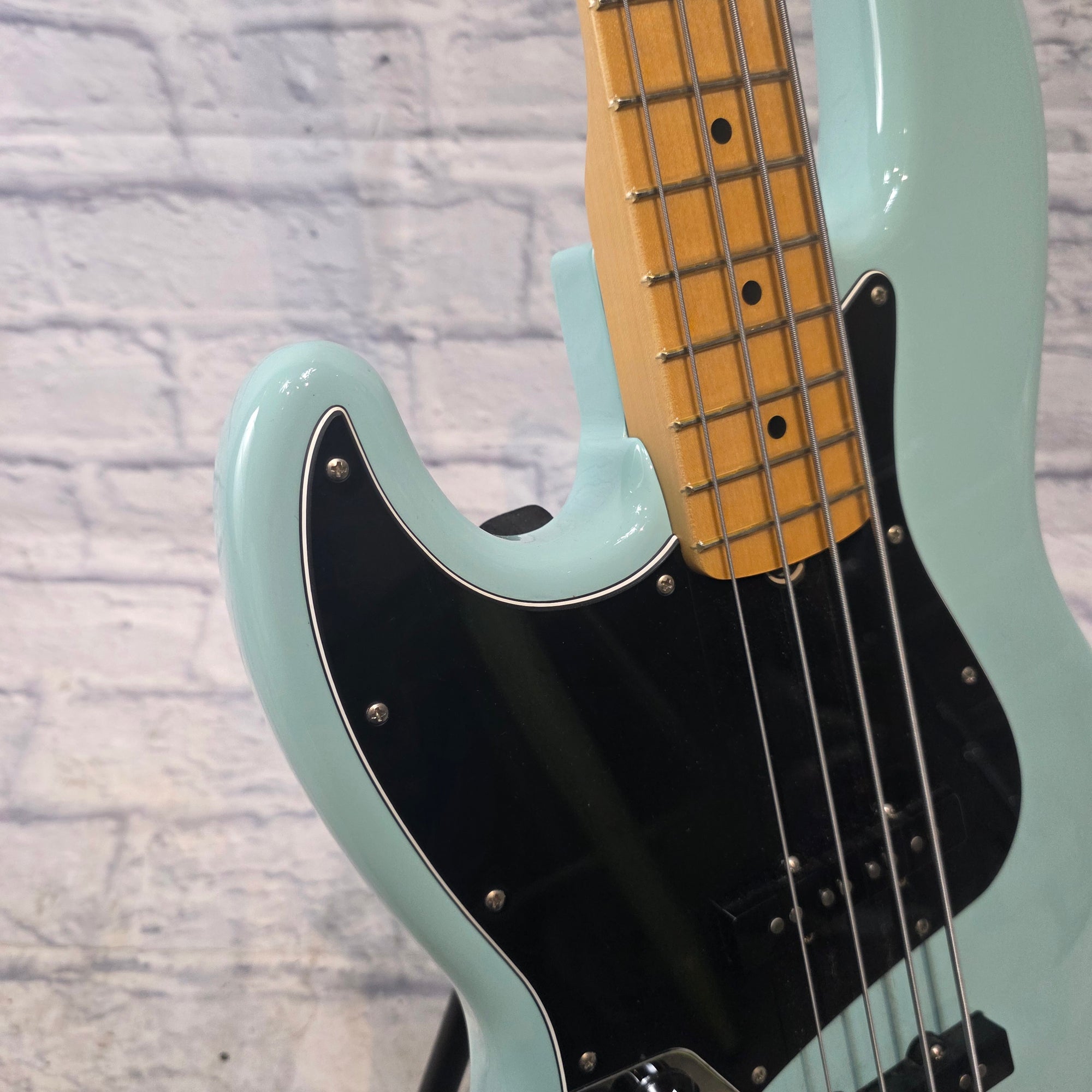 Fender Mod Shop Lefty Jazz Bass Surf Green