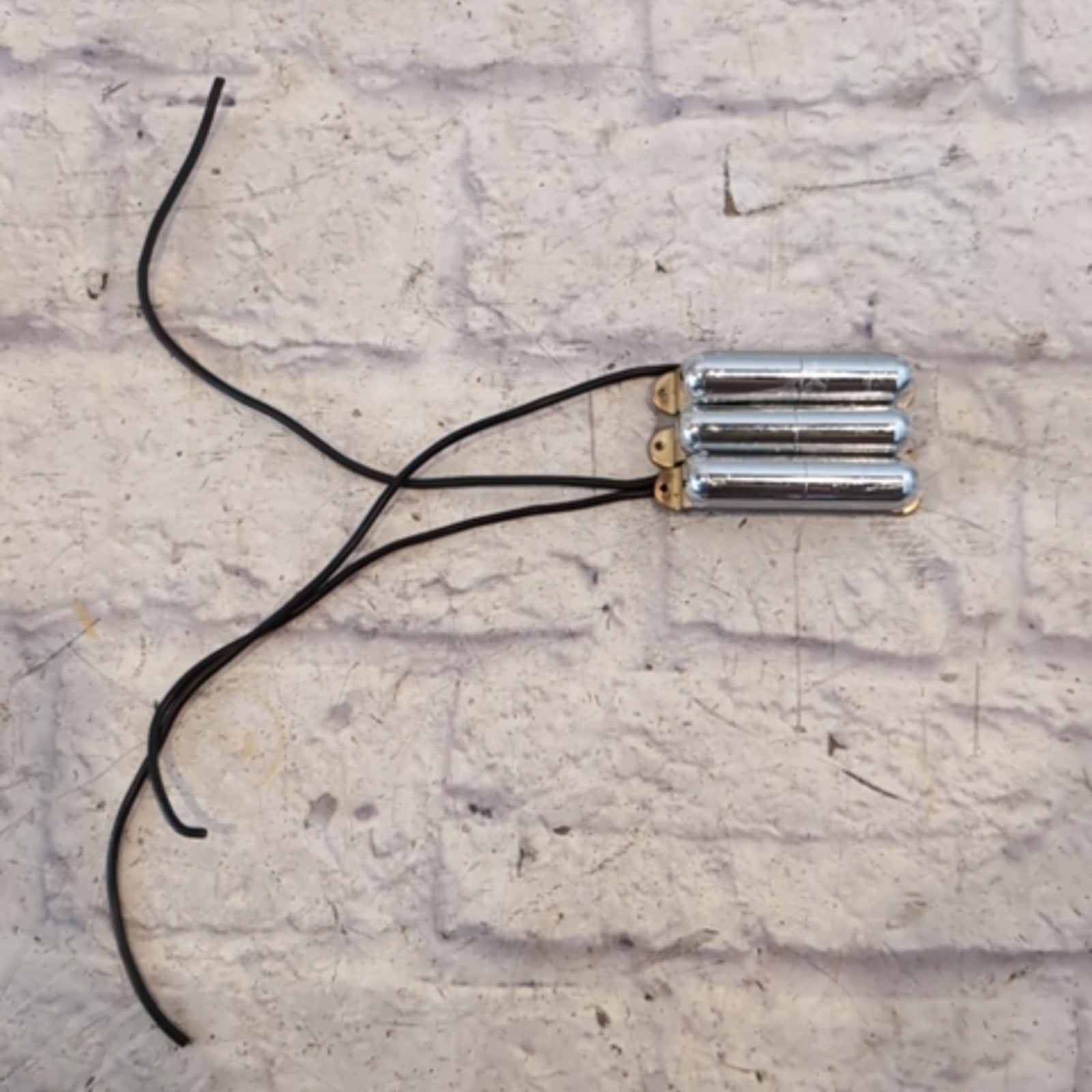 Artec Lipstick Tube Single Coil Guitar Pickup Set Chrome