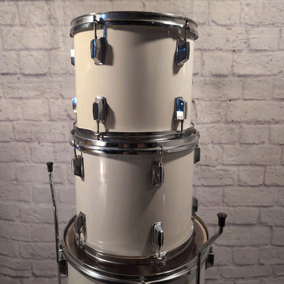 CB Percussion Max 4pc White Drum Kit 22" / 16" / 13" / 12"