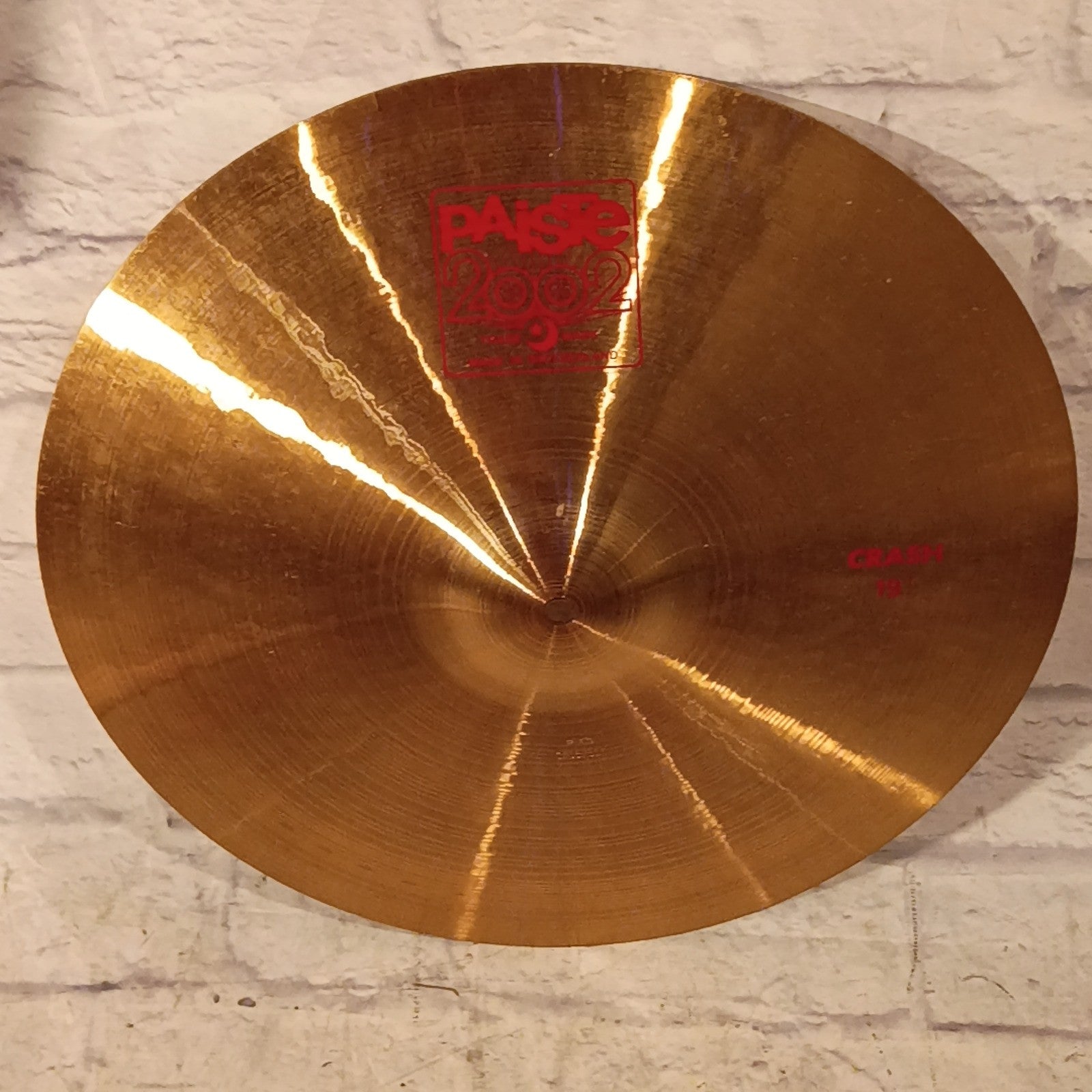 Paiste 2002 19 CRACKED Crash Cymbal