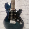 Godin SD24 Trans Blue Flame Top Electric Guitar Made in Canada w/ Deluxe Godin Bag