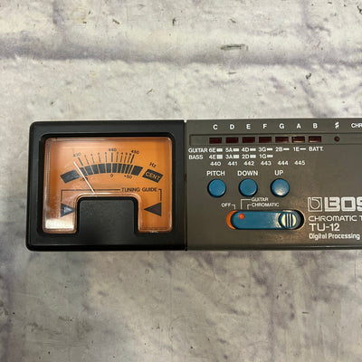 Boss TU-12 Chromatic Tuner