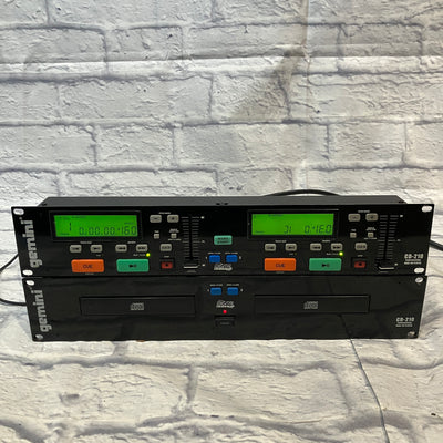 Gemini CD-210 Professional Rackmount Dual CD Player
