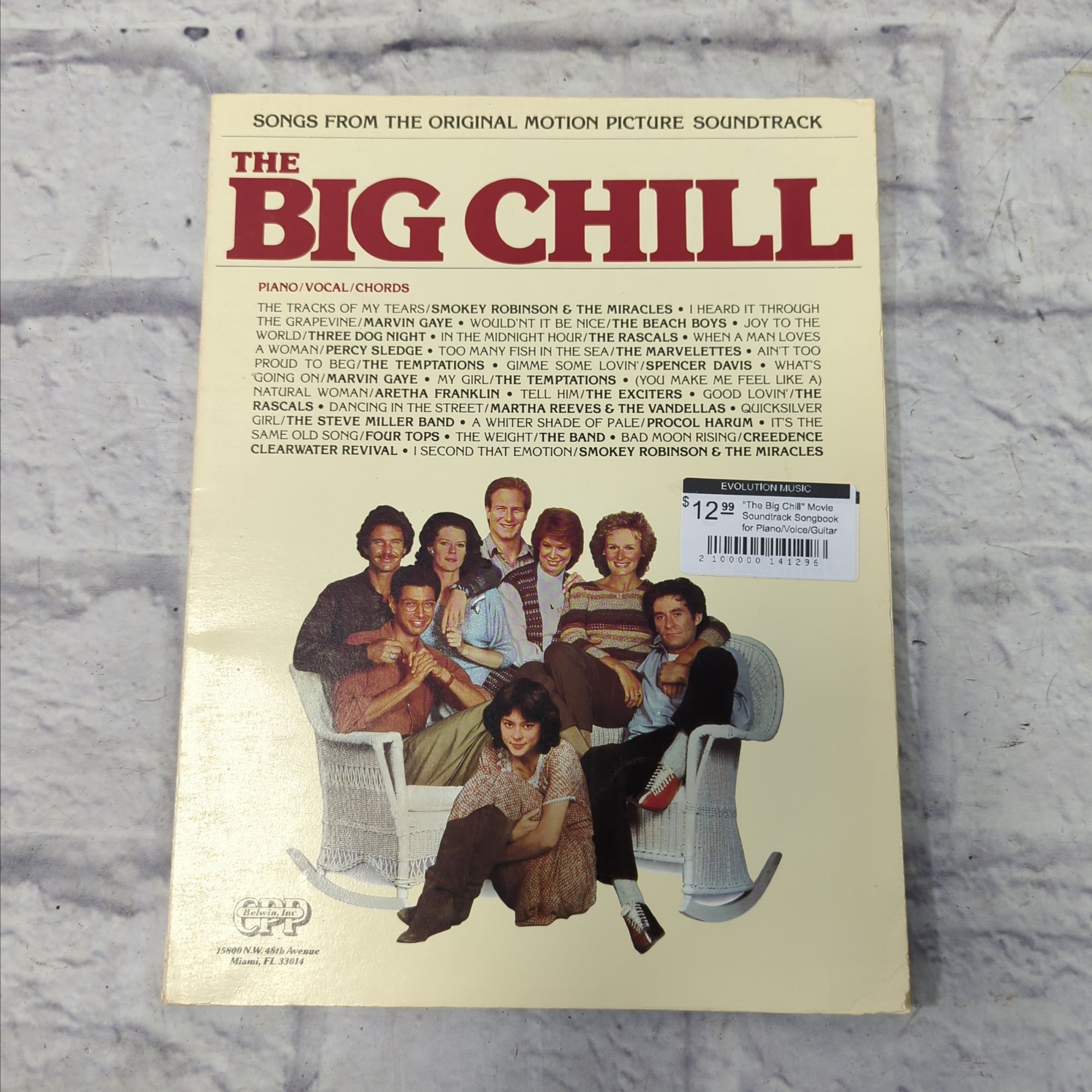 "The Big Chill" Movie Soundtrack Songbook for Piano/Voice/Guitar