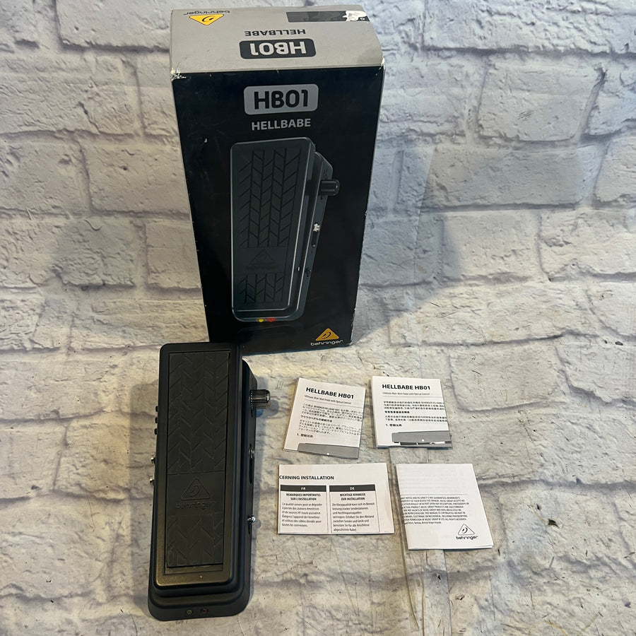 Behringer HB-01 Hellbabe Wah Pedal
