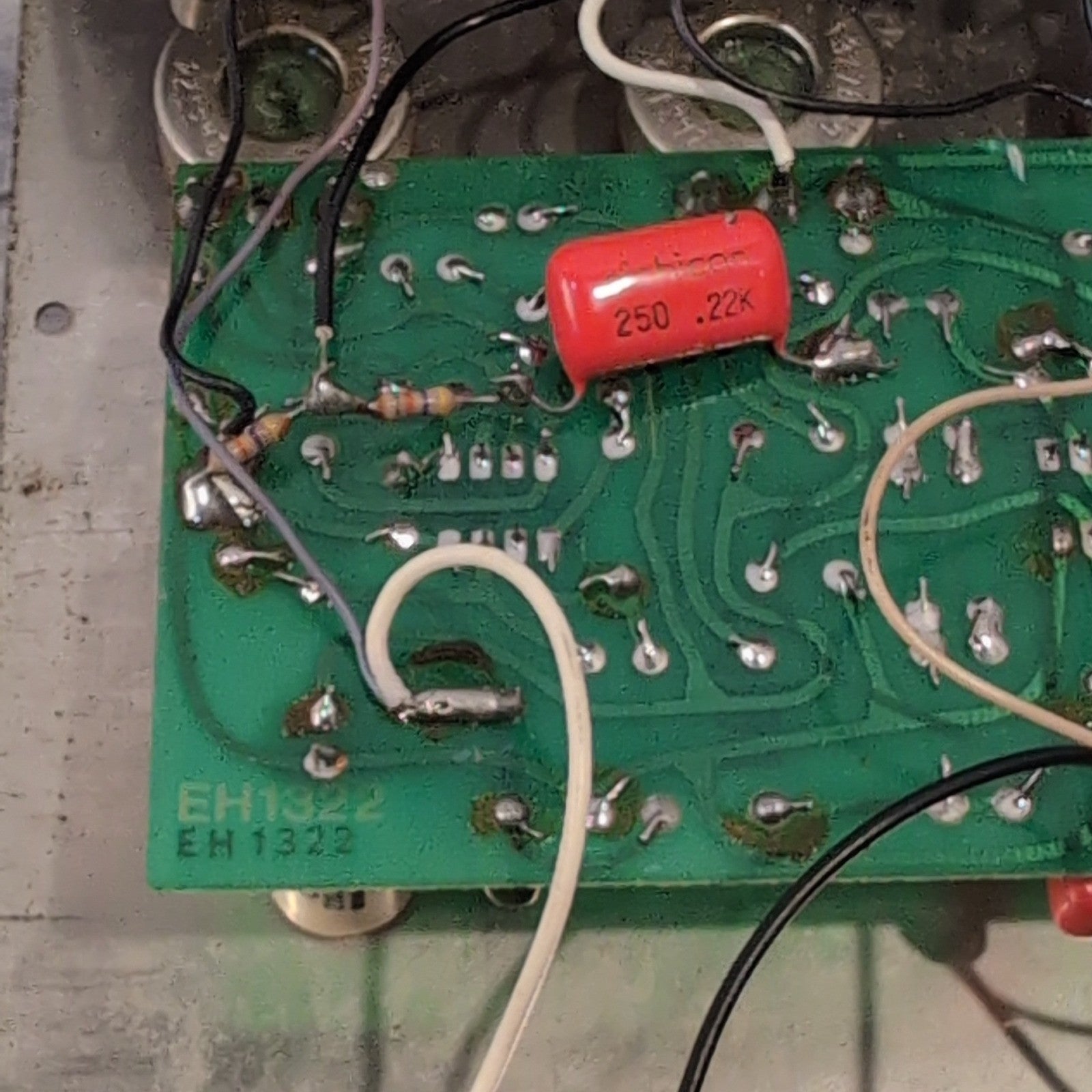Vintage Electro-Harmonix Big Muff Pi V5 Op-Amp Tone Bypass - EH-1322 - 1978 CTS Pot Codes - Fuzz Pedal