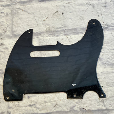 Unknown Black 5-Hole Single Ply Telecaster Pickguard