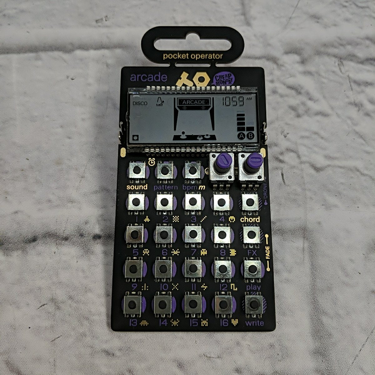 Teenage Engineering Arcade PO-20 Pocket Operato