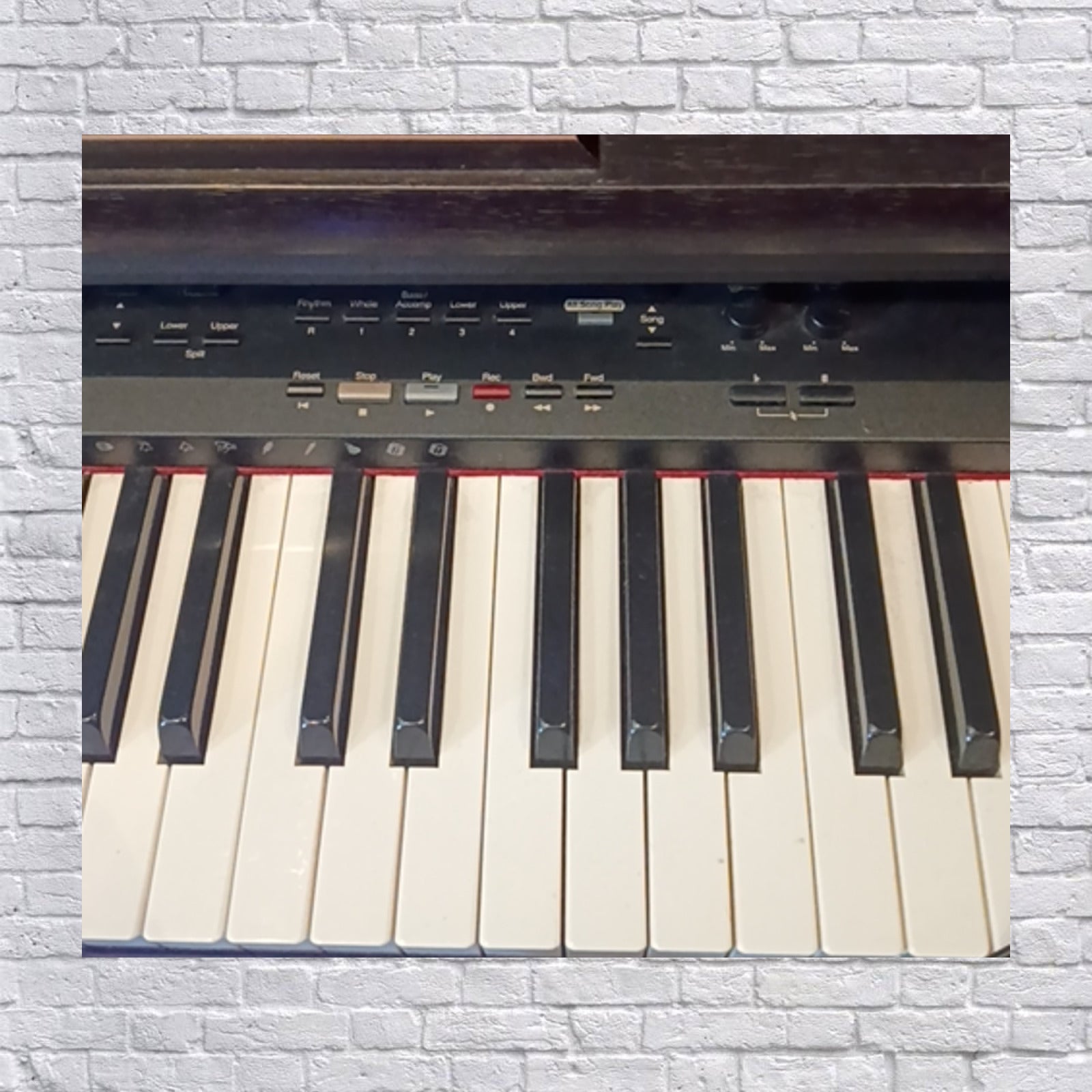 Roland KR-370 Digital Piano With Large Case