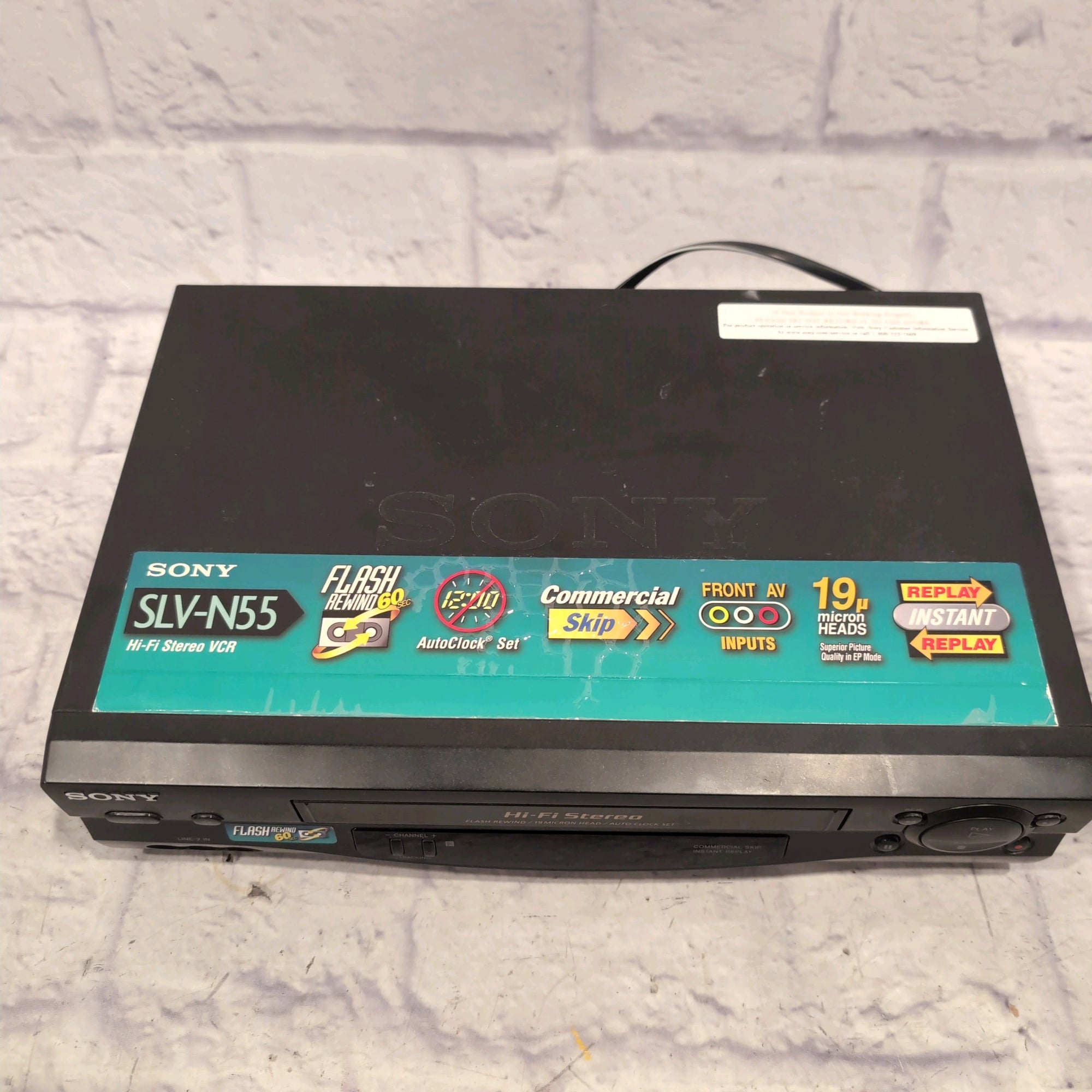 Sony SLV-N55 VHS Cassette Player