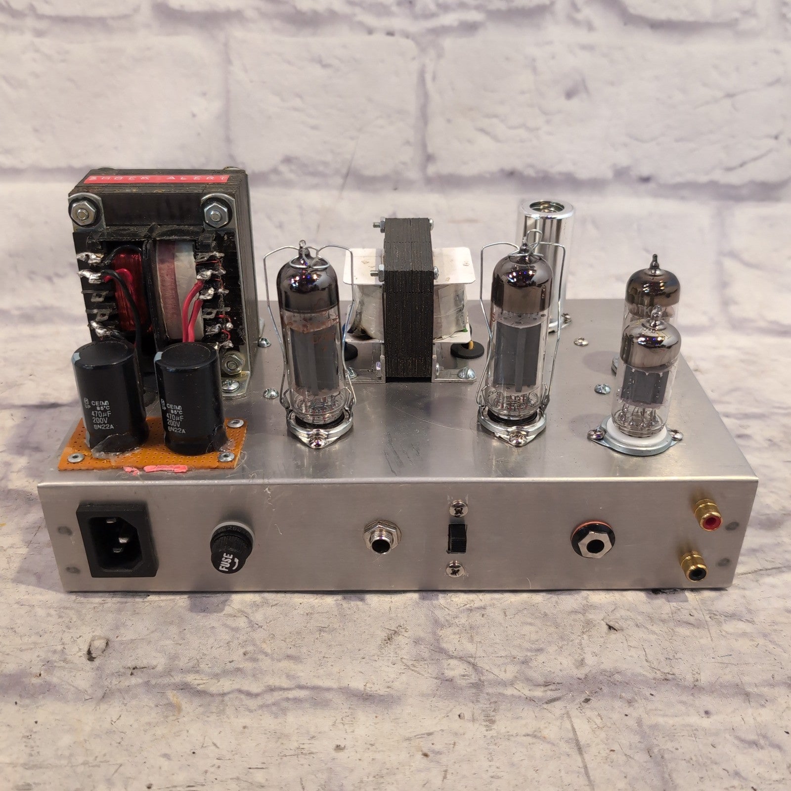 Eclone Amplifier chassis with Transformers and Tubes