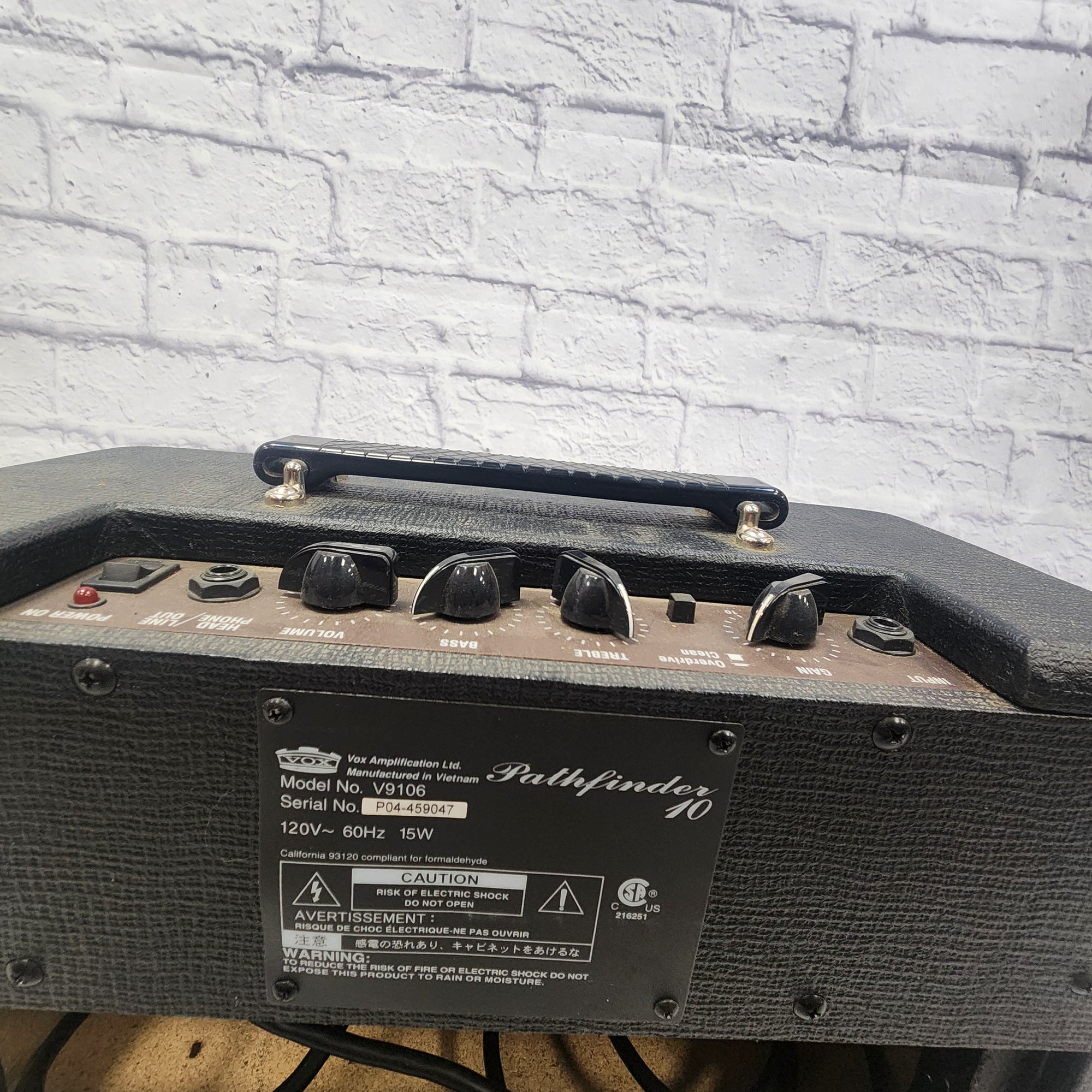 Vox Pathfinder 10 10-Watt 1x6.5" Guitar Practice Amp