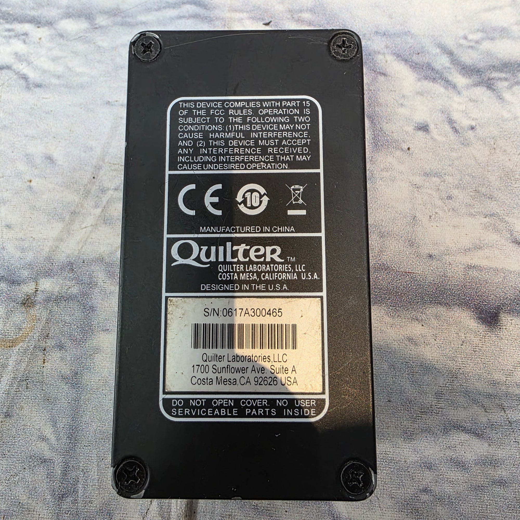 Quilter 45 Microblock Pedal Pre-Amp Effects Pedal